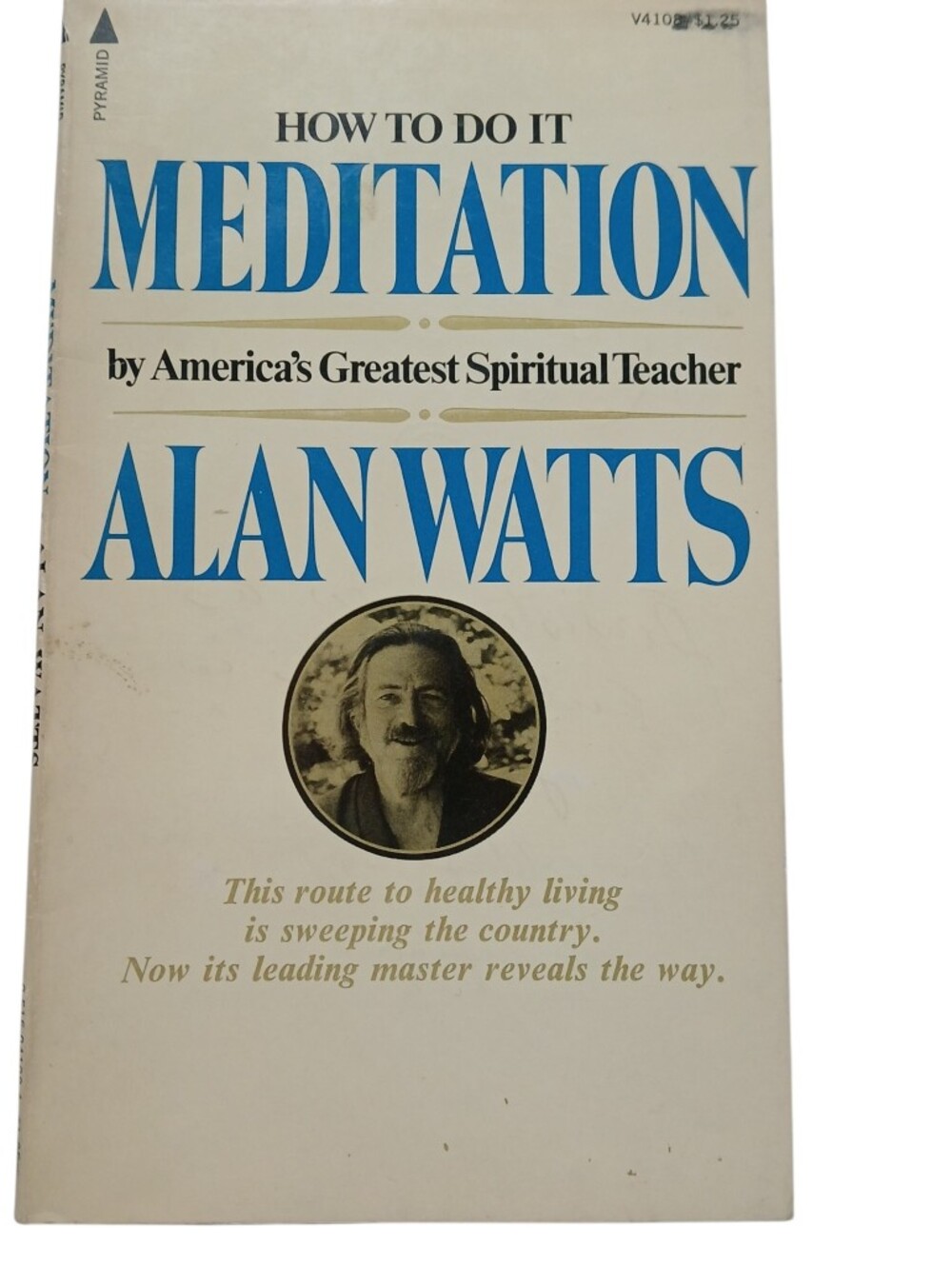 Vintage 70's Meditation How to Do It Alan Watts Thin PB $1.25 Religion New Age